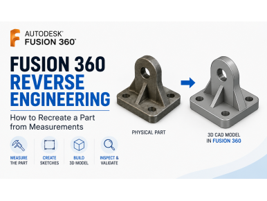 Fusion 360 Reverse Engineering: How to Recreate a Part from Measurements